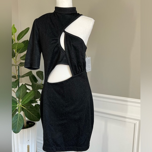 STELLA MCCARTNEY Malisa Cutout Sheath Dress in Black sz IT 46 US XL 2230$ NWT - Picture 11 of 12